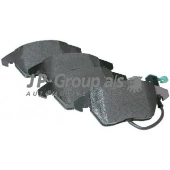 Jeu de 4 plaquettes de frein avant JP GROUP 1163601110