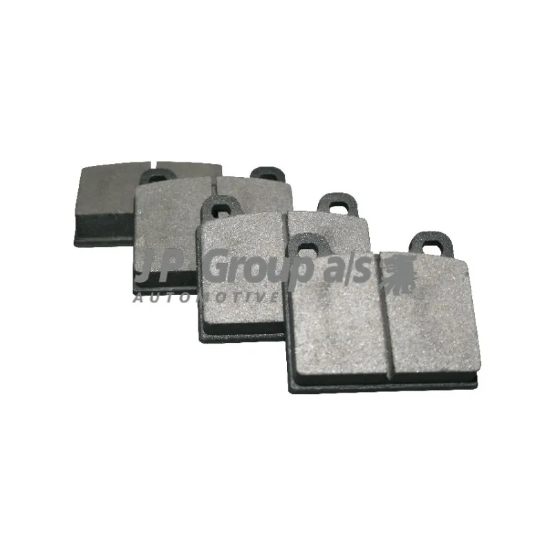 Jeu de 4 plaquettes de frein avant JP GROUP 1163601210