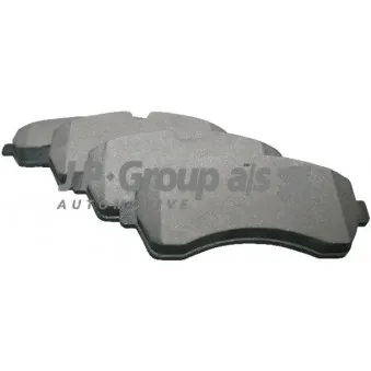 Jeu de 4 plaquettes de frein avant JP GROUP 1163601810
