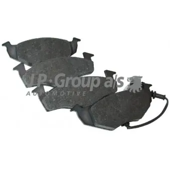 Jeu de 4 plaquettes de frein avant JP GROUP 1163603110