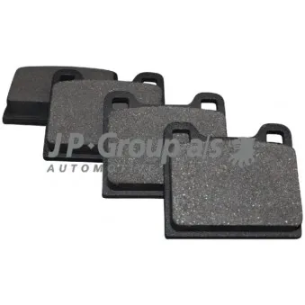 Jeu de 4 plaquettes de frein avant JP GROUP 1163604610