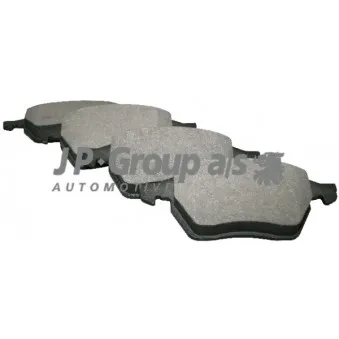 Jeu de 4 plaquettes de frein avant JP GROUP 1163604810