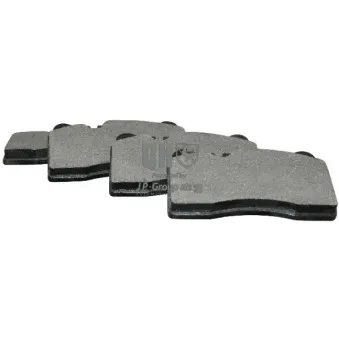 Jeu de 4 plaquettes de frein avant JP GROUP 1163606810