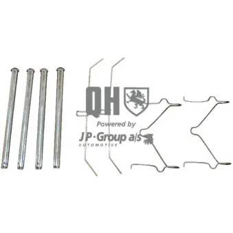 Kit d'accessoires, plaquette de frein à disque JP GROUP 1163650310