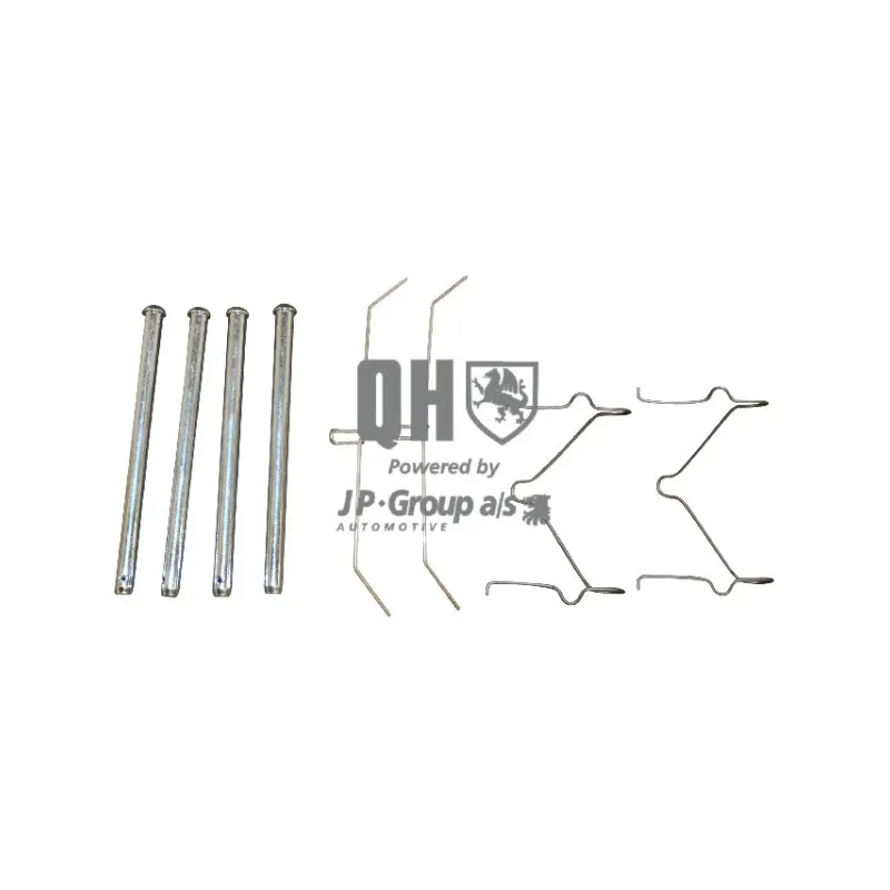 Kit d'accessoires, plaquette de frein à disque JP GROUP 1163650310