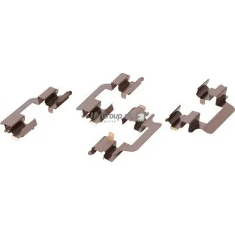 Kit d'accessoires, plaquette de frein à disque JP GROUP 1163650710