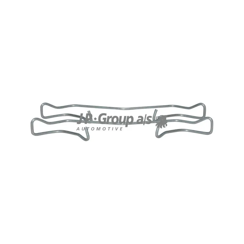 Kit d'accessoires, plaquette de frein à disque JP GROUP 1163651210