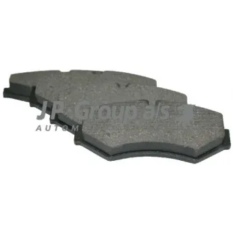 Jeu de 4 plaquettes de frein arrière JP GROUP 1163705610
