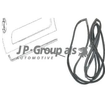 Joint d'étanchéité de porte JP GROUP 1185750100