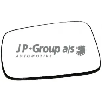 Verre de rétroviseur, rétroviseur extérieur JP GROUP 1189303380