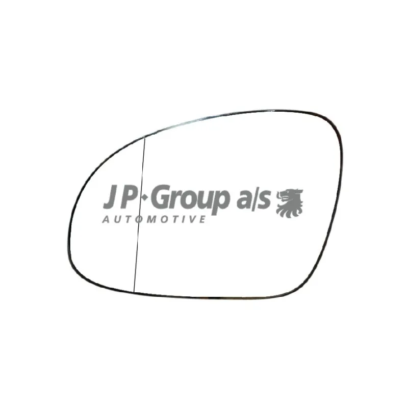 Verre de rétroviseur, rétroviseur extérieur JP GROUP 1189304570