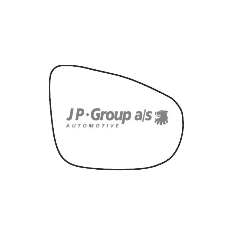 Verre de rétroviseur, rétroviseur extérieur JP GROUP 1189304780