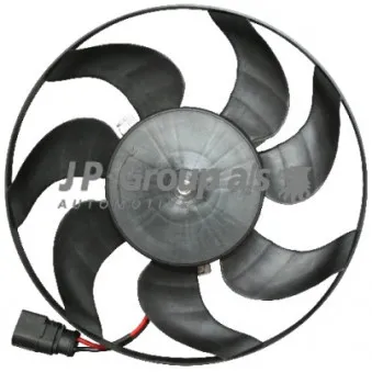 Ventilateur, refroidissement du moteur avant droit JP GROUP 1199101880