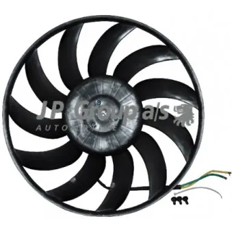 Ventilateur, refroidissement du moteur JP GROUP 1199105400
