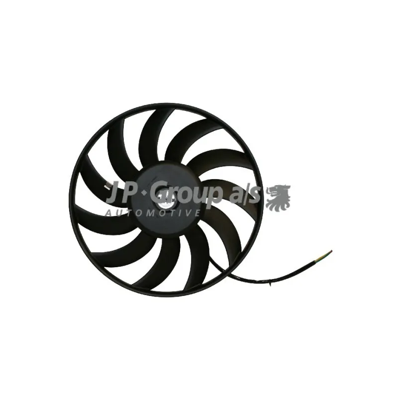 Ventilateur, refroidissement du moteur avant gauche JP GROUP 1199106470