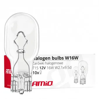 Jeu de 10 ampoules W16W 12V AMIO 02549