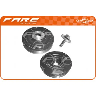 Kit de poulies, vilebrequin FARE SA 10095C