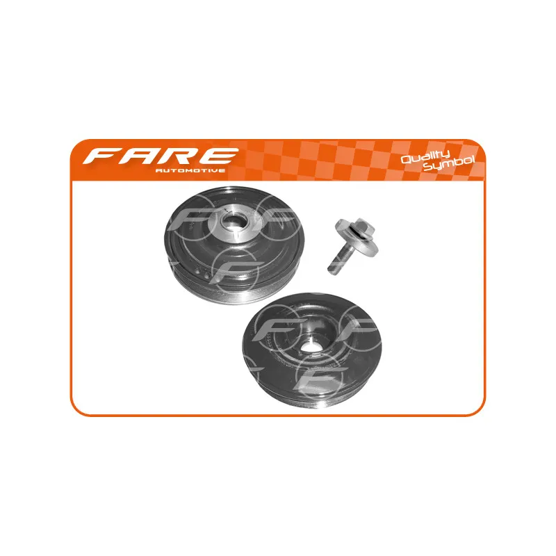 Kit de poulies, vilebrequin FARE SA 10095C