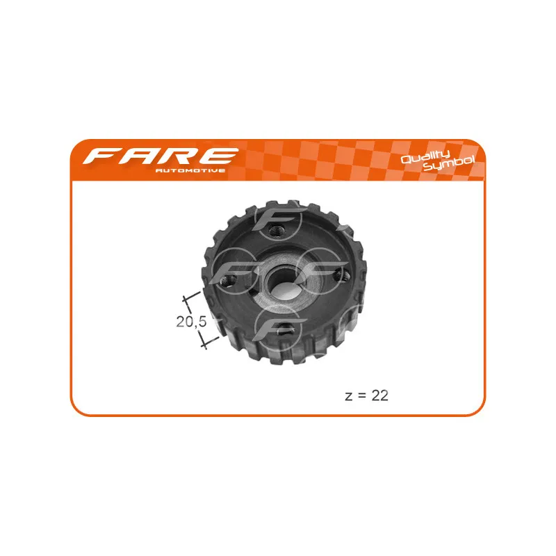 Roue dentée, vilebrequin FARE SA 10569