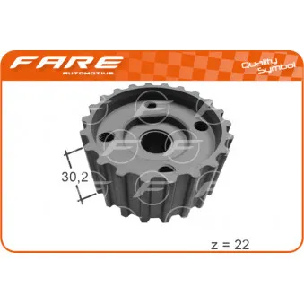 Roue dentée, vilebrequin FARE SA 10571