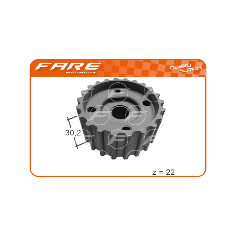 Roue dentée, vilebrequin FARE SA 10571
