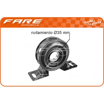 Suspension, arbre de cardan FARE SA 10755