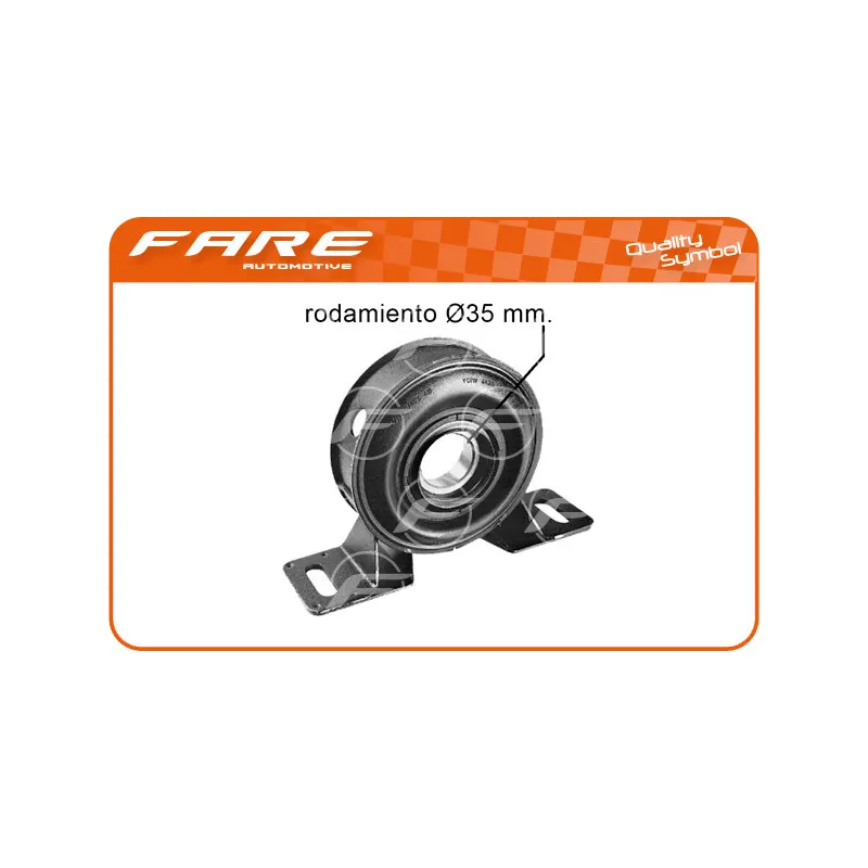 Suspension, arbre de cardan FARE SA 10755