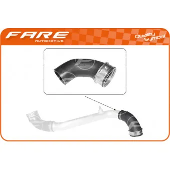 Gaine de suralimentation FARE SA 14691