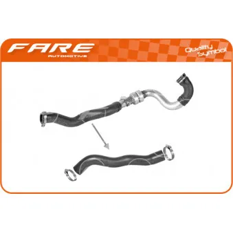 Gaine de suralimentation FARE SA 14976