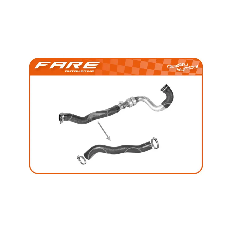 Gaine de suralimentation FARE SA 14976
