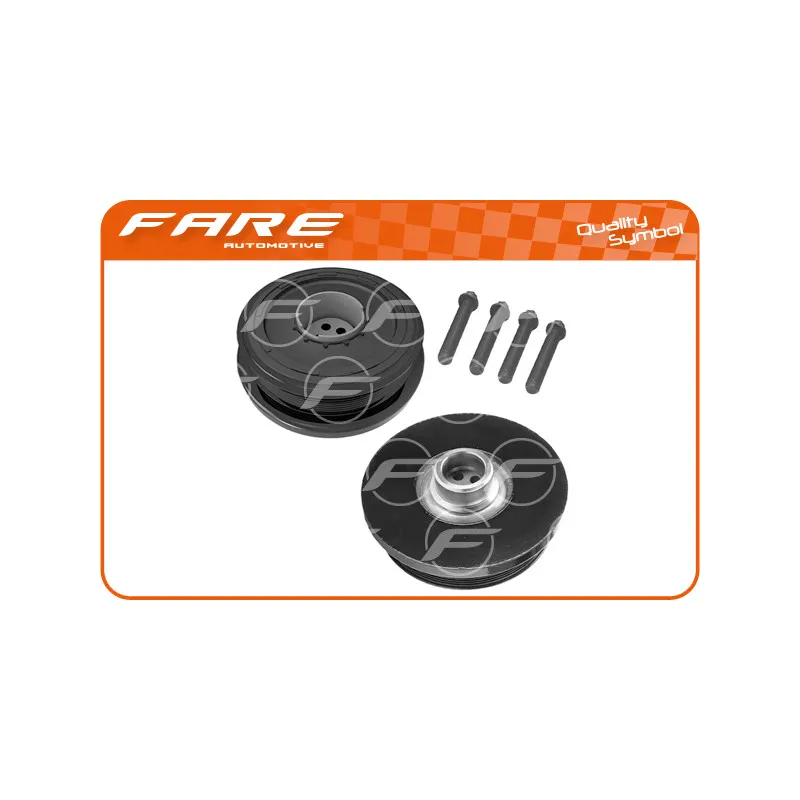 Kit de poulies, vilebrequin FARE SA 15022C