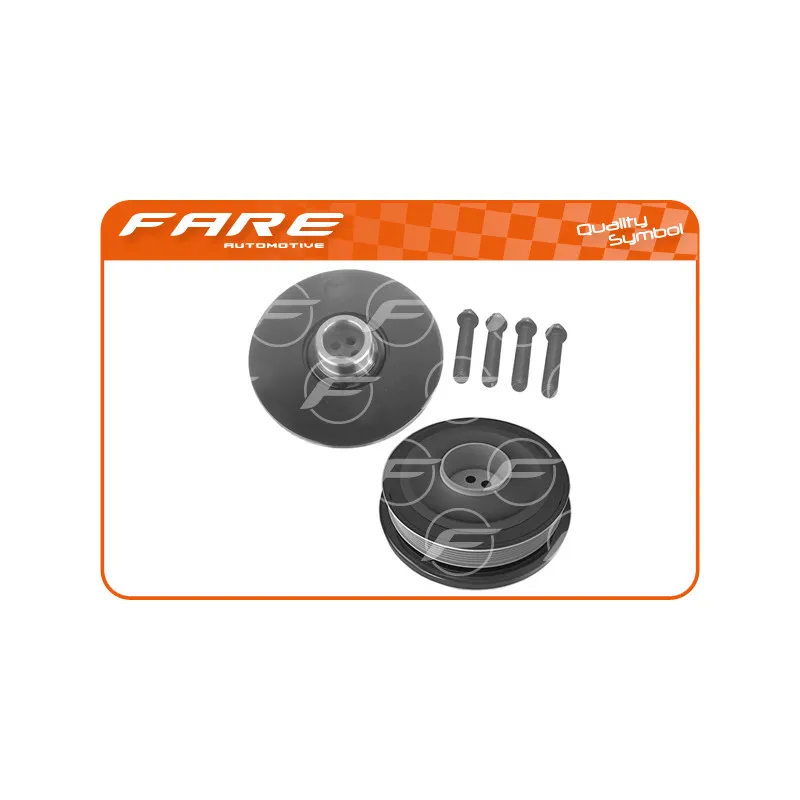 Kit de poulies, vilebrequin FARE SA 15023C