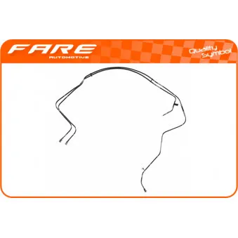 Tuyau, carburant de fuite FARE SA 15439