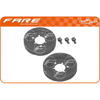 Kit de poulies, vilebrequin FARE SA 2390C