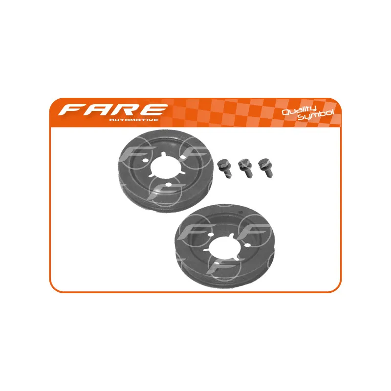 Kit de poulies, vilebrequin FARE SA 2390C