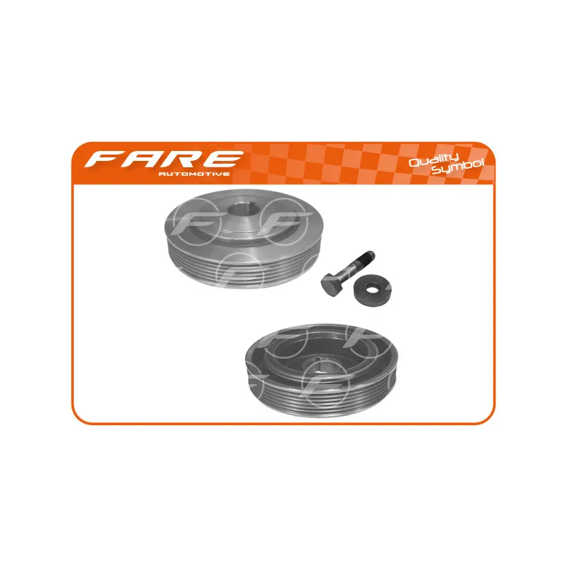 Kit de poulies, vilebrequin FARE SA 2485C