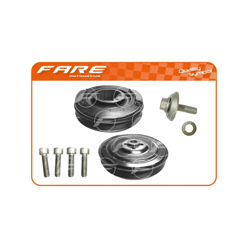 Kit de poulies, vilebrequin FARE SA 2563C