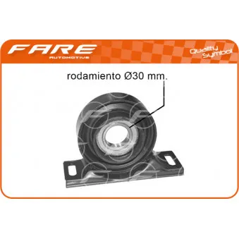 Suspension, arbre de cardan FARE SA 2607