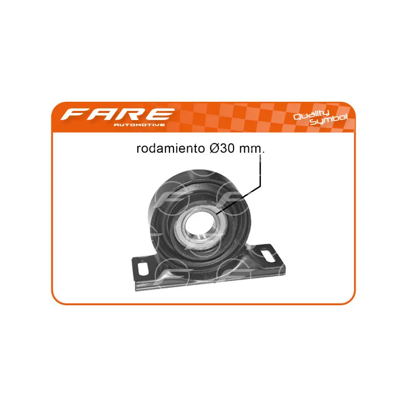 Suspension, arbre de cardan FARE SA 2607