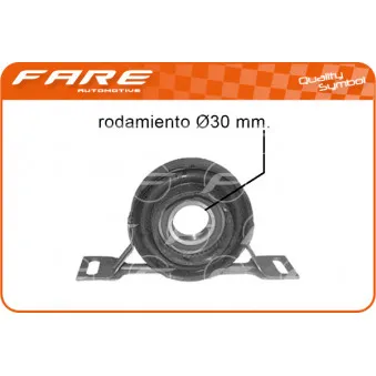 Suspension, arbre de cardan FARE SA 2641