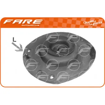 Coupelle de suspension avant gauche FARE SA 2773