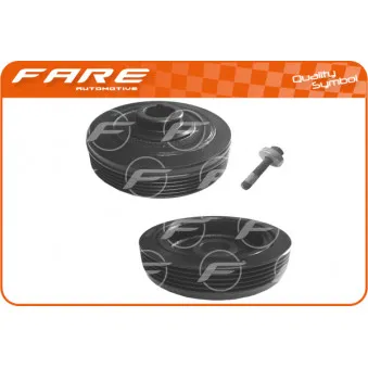 Kit de poulies, vilebrequin FARE SA 2848C