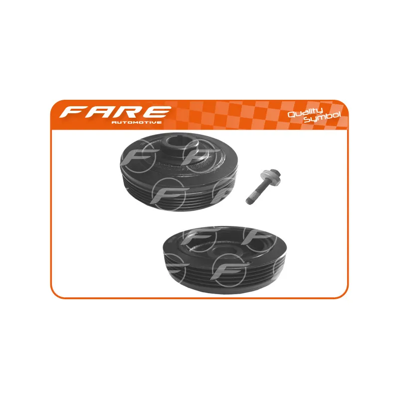 Kit de poulies, vilebrequin FARE SA 2848C