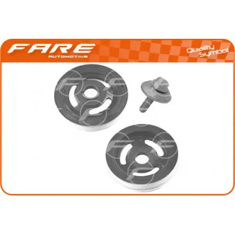Kit de poulies, vilebrequin FARE SA 2964C
