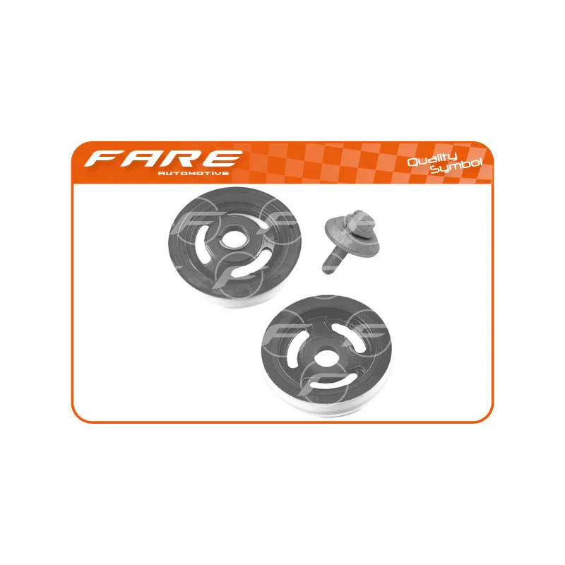 Kit de poulies, vilebrequin FARE SA 2964C
