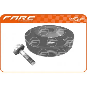 Kit de poulies, vilebrequin FARE SA 2976C