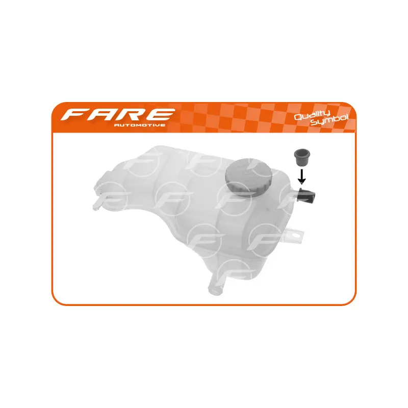 Vase d'expansion, liquide de refroidissement FARE SA 3576