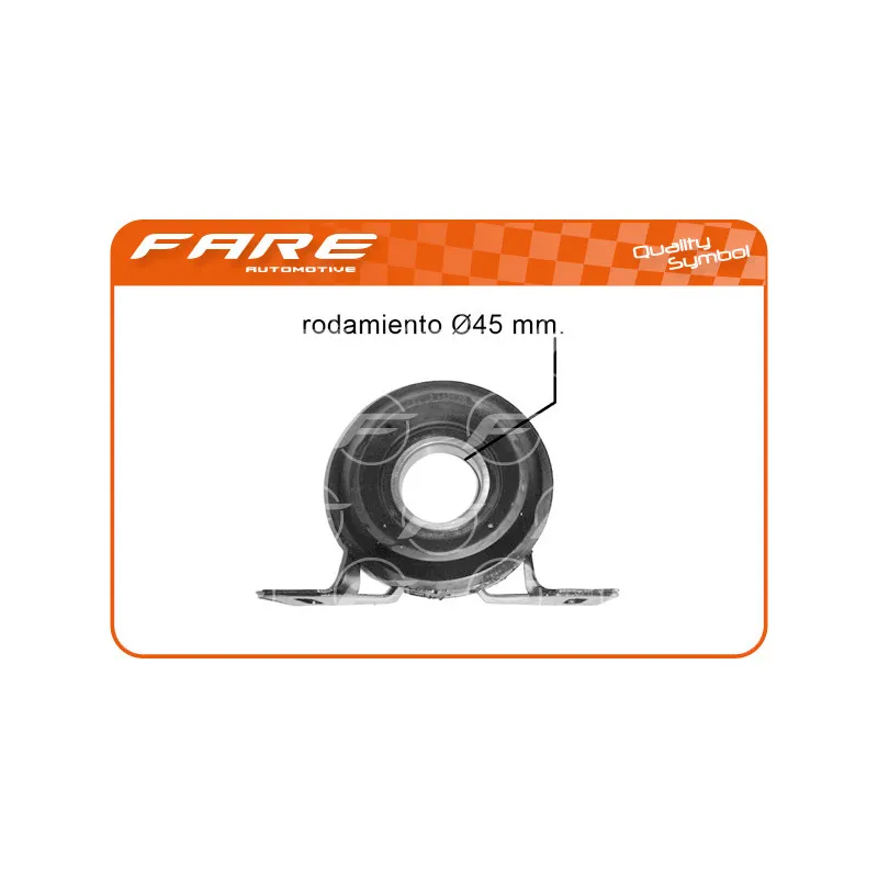 Suspension, arbre de cardan FARE SA 4025