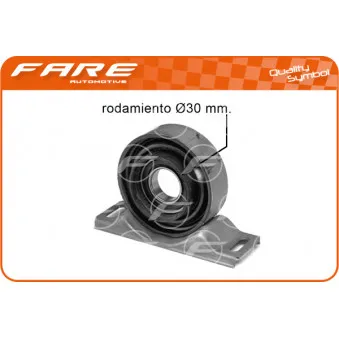 Suspension, arbre de cardan FARE SA 4066
