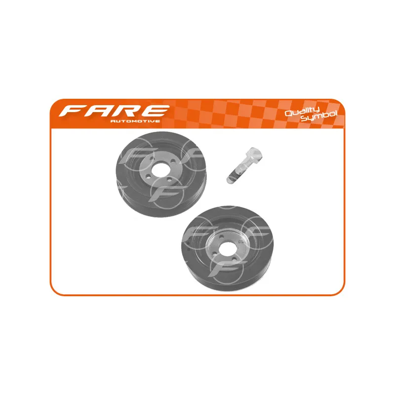 Kit de poulies, vilebrequin FARE SA 4201C